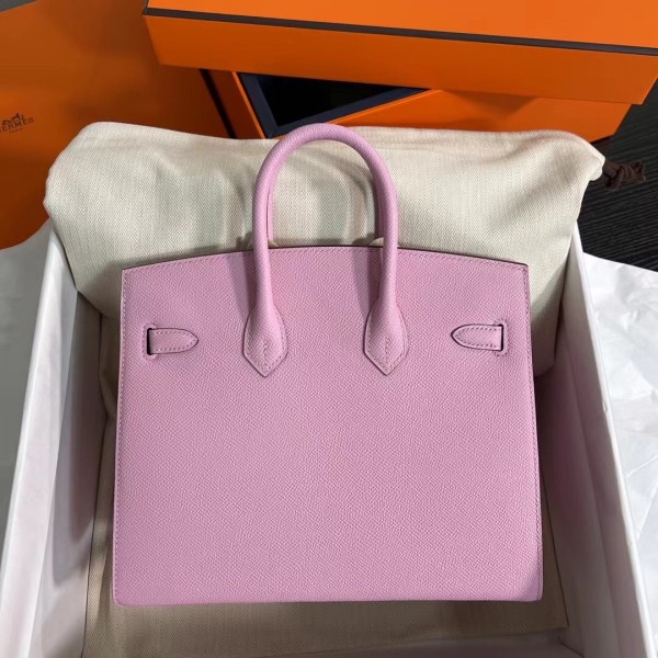  Handbags Hermes Birkin Sllier size:25 cm