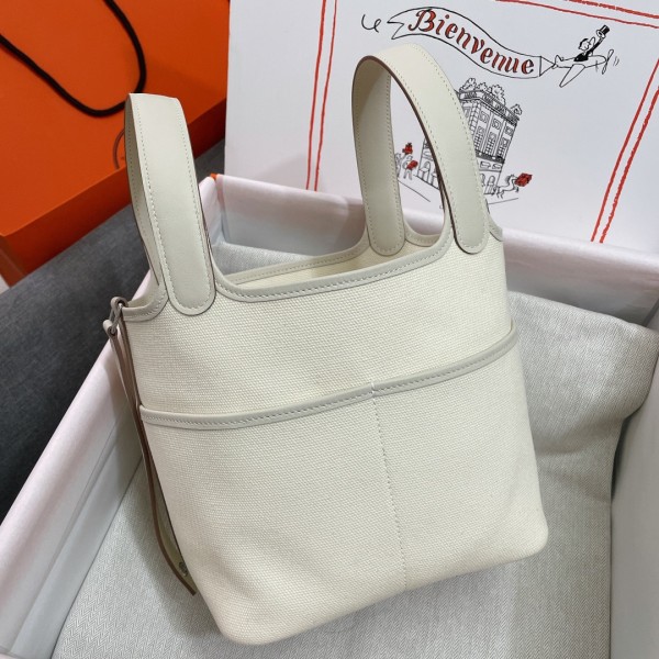  Handbags Hermes cargo picotin size:18 cm