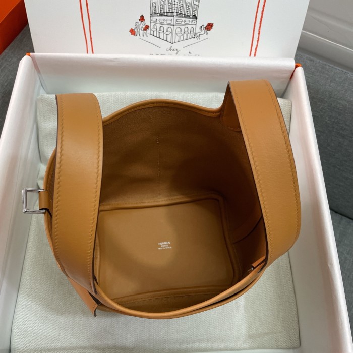  Handbags Hermes cargo picotin size:18 cm