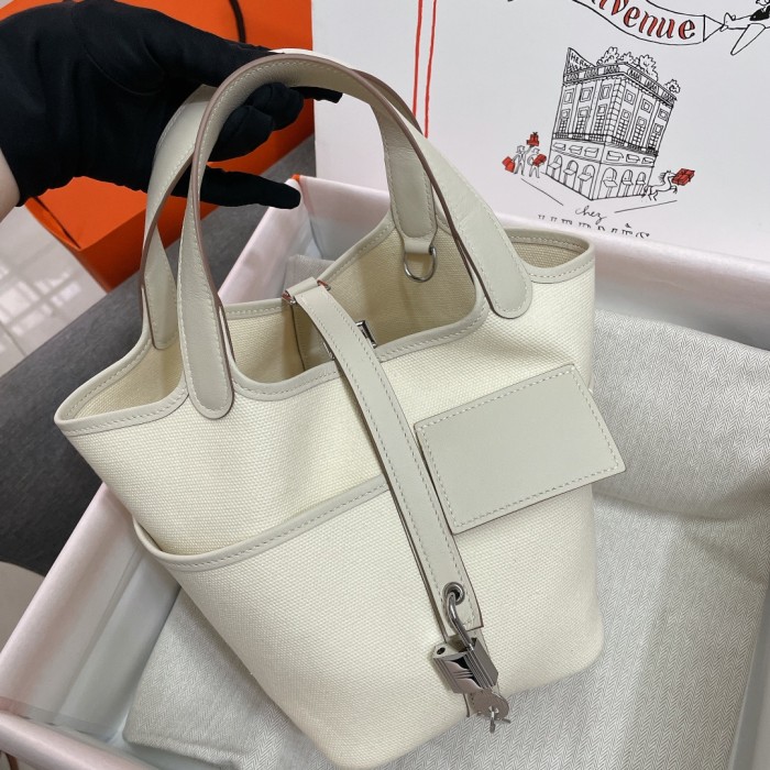  Handbags Hermes cargo picotin size:18 cm