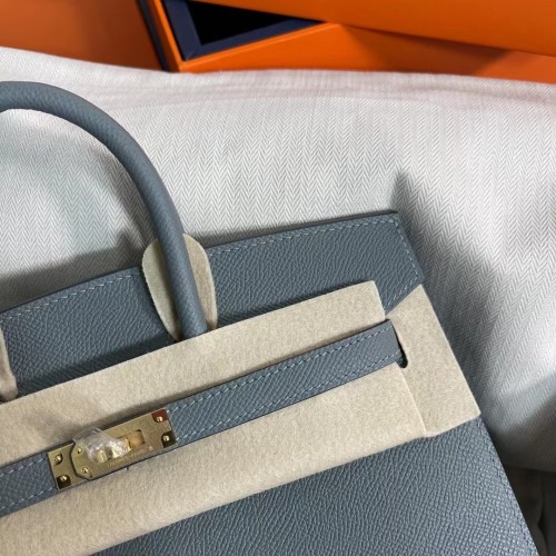  Handbags Hermes Birkin Sllier size:25 cm