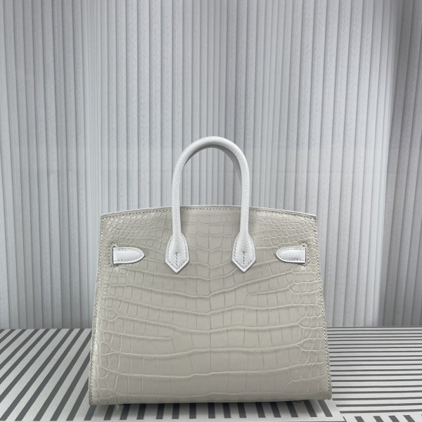  Handbags Hermes Birkin Sllier size:25 cm