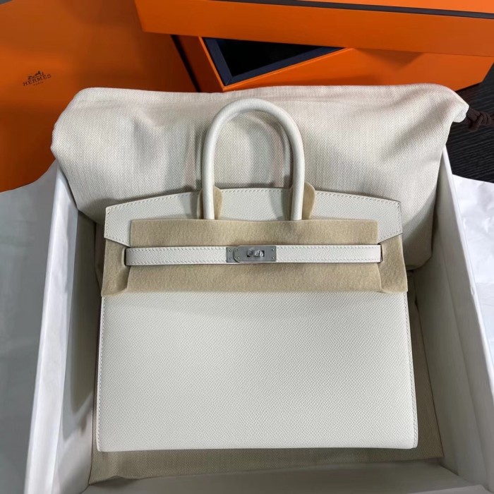  Handbags Hermes Birkin Sellier size:25 cm
