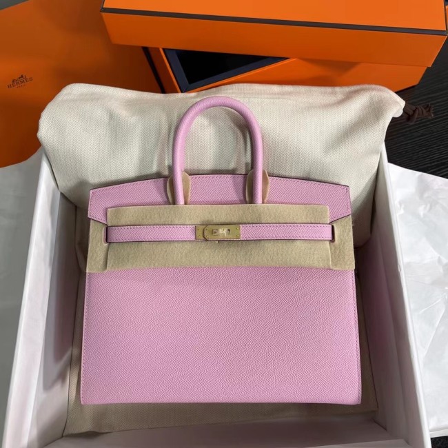  Handbags Hermes Birkin Sllier size:25 cm