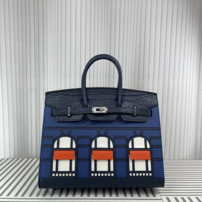  Handbags Hermes Birkin size:25 cm