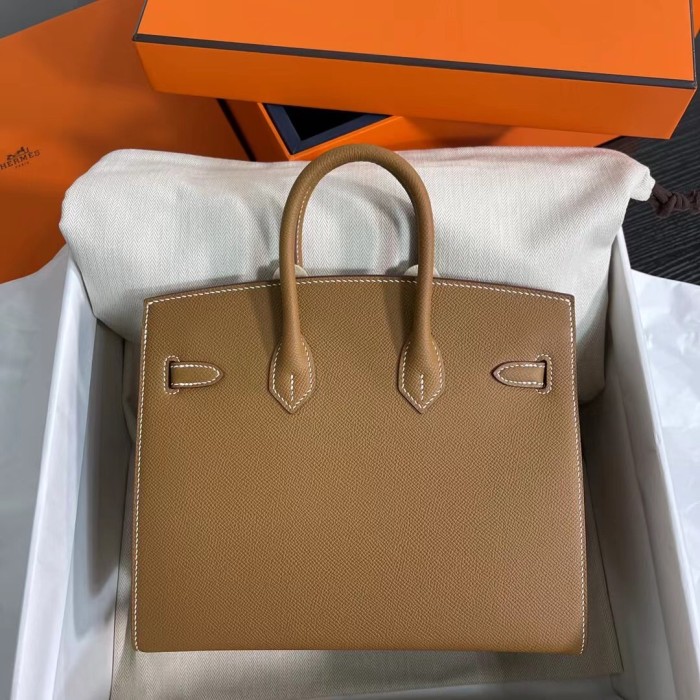  Handbags Hermes Birkin Sellier size:25 cm