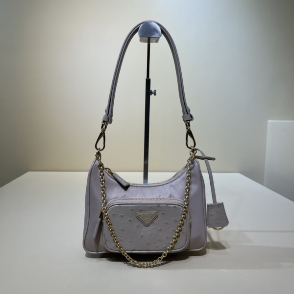 Handbags Prada 1BC198 size:22×19.5×6 cm