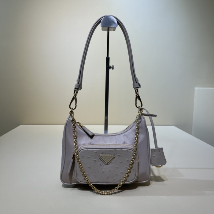 Handbags Prada 1BC198 size:22×19.5×6 cm