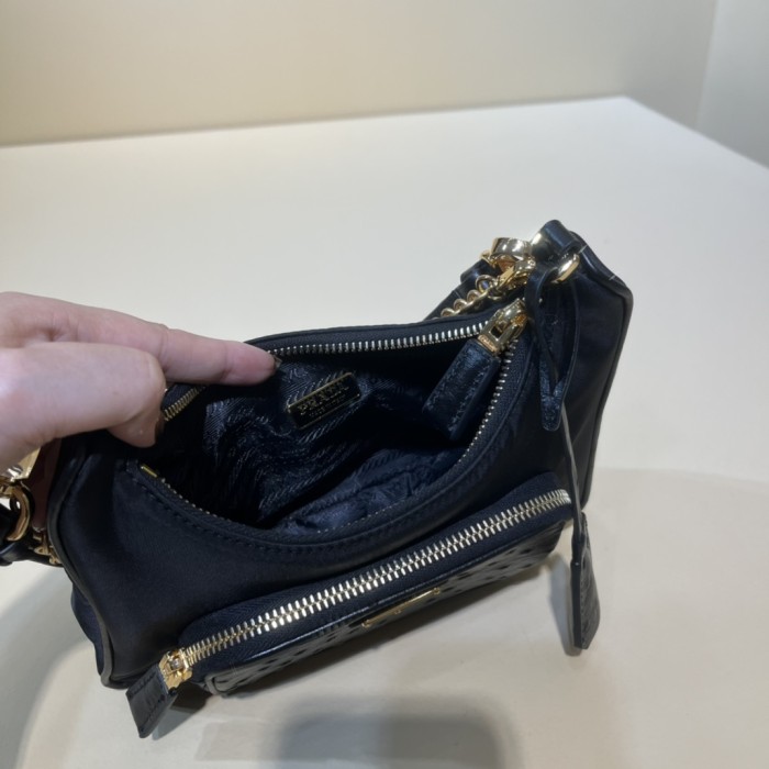 Handbags Prada  1BC198 size:22x19.5x6CM