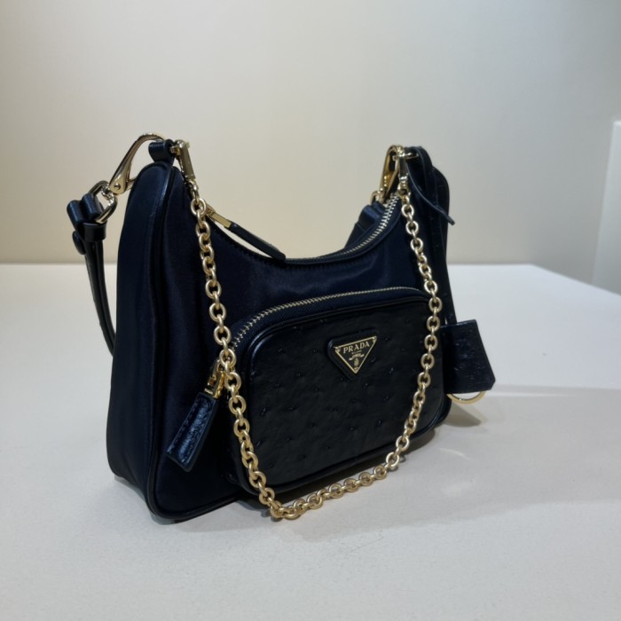 Handbags Prada  1BC198 size:22x19.5x6CM