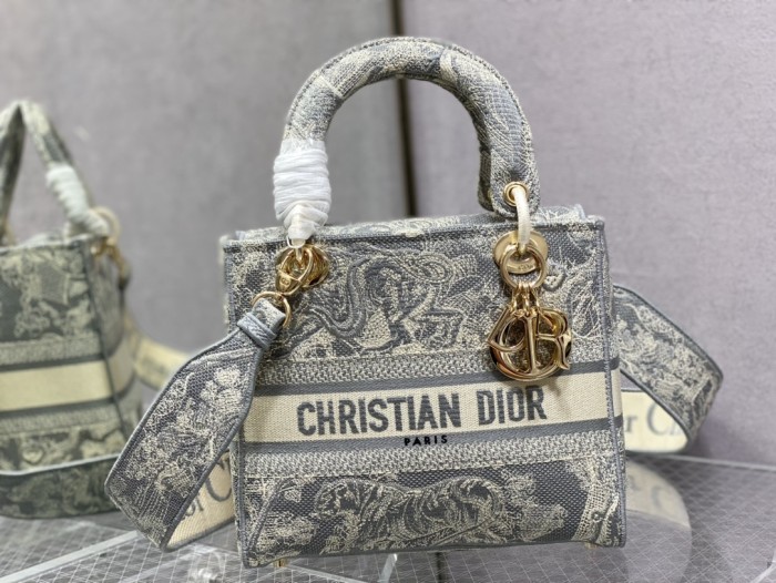  Handbags Dior 6605 size:24cm