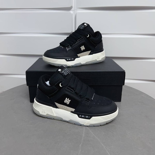 AMIRI logo-patch lace-up sneakers