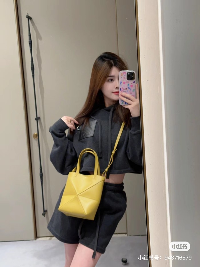  Handbags LOEWE 𝙋𝙪𝙯𝙯𝙡𝙚 𝙁𝙤𝙡𝙙  size:16.5-9.5-20 cm