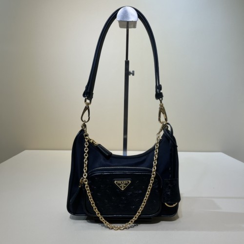 Handbags Prada  1BC198 size:22x19.5x6CM
