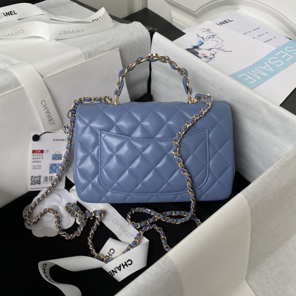 Handbags Chanel AS2431 size:20x12x6 cm