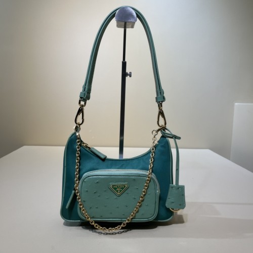 Handbags Prada 1BC198 size:22×19.5×6 cm