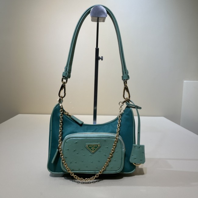 Handbags Prada 1BC198 size:22×19.5×6 cm