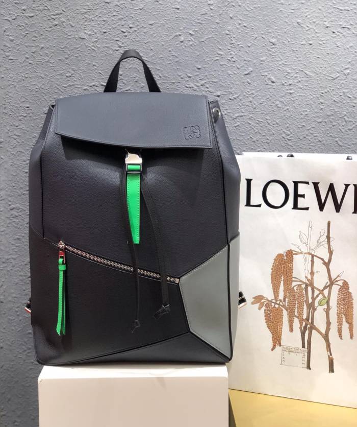Loewe Navy Puzzle Backpack 32412T54 size 44.5*33*19 cm