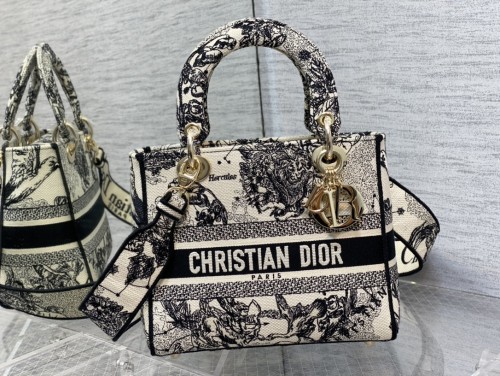  Handbags Dior 6605 size:24cm