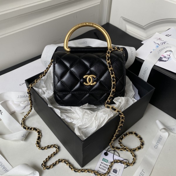  Handbags Chanel AP3485  size:10 × 13.2 × 4.5  cm