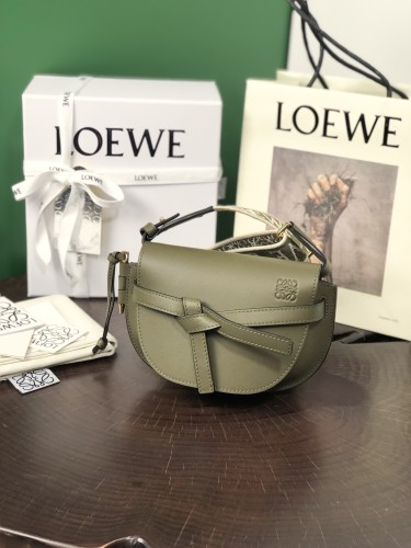  Handbags LOEWE 𝘔𝘪𝘯𝘪 𝘎𝘢𝘵𝘦 size:15*12.5*9cm
