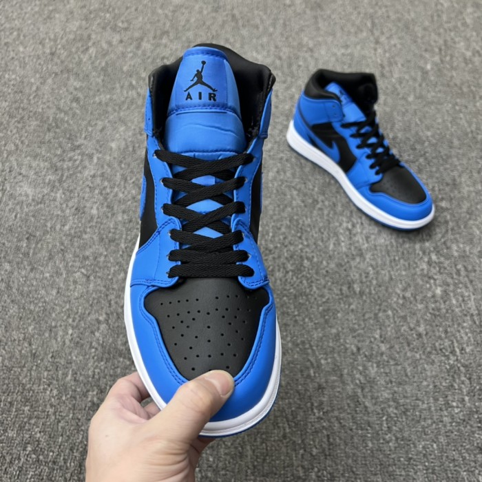 Jordan 1 Mid University Blue Black