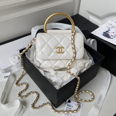  Handbags Chanel AP3485  size:10 × 13.2 × 4.5  cm