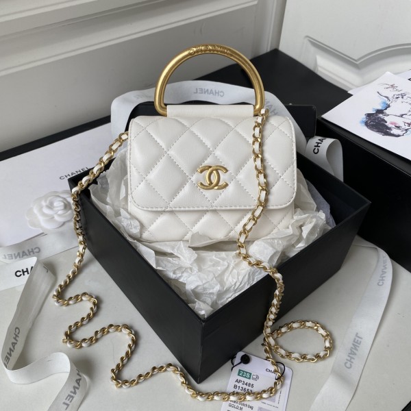  Handbags Chanel AP3485  size:10 × 13.2 × 4.5  cm