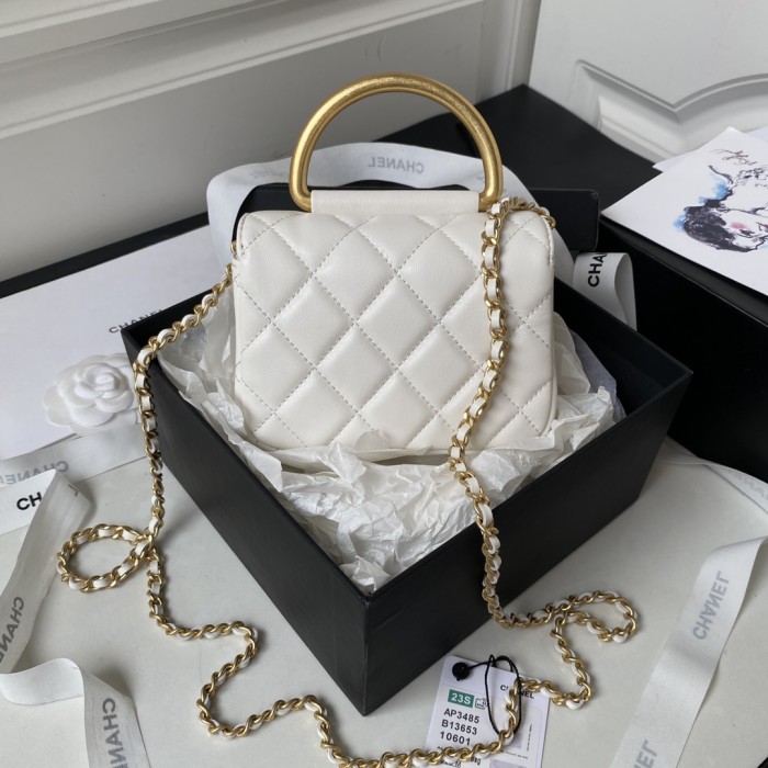  Handbags Chanel AP3485  size:10 × 13.2 × 4.5  cm