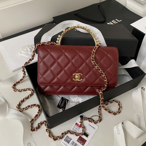  Handbags Chanel AP3504  size:19 cm