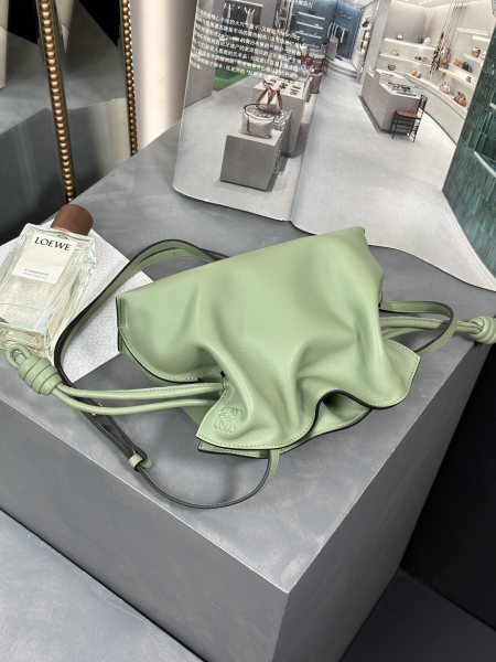  Handbags LOEWE mini flamenco clutch size:22.5-18-9 cm