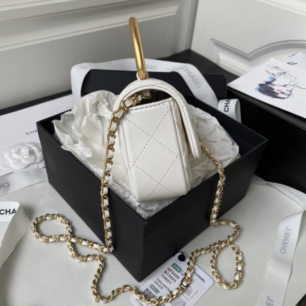  Handbags Chanel AP3485  size:10 × 13.2 × 4.5  cm