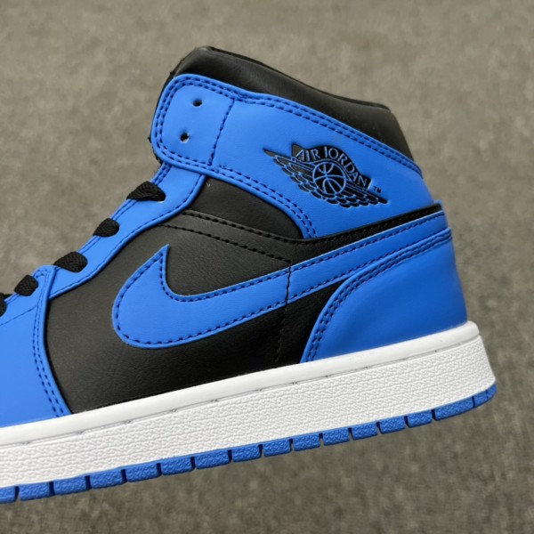 Jordan 1 Mid University Blue Black