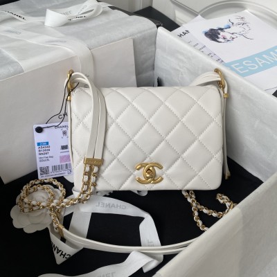  Handbags Chanel AS4340  size:12.5X19X6 cm