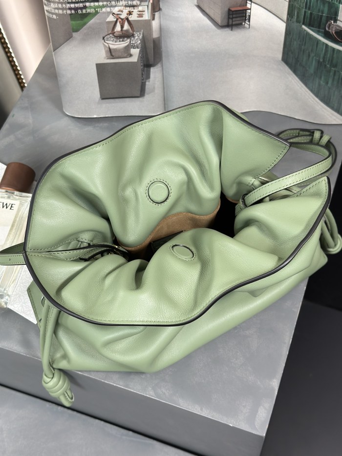  Handbags LOEWE flamenco clutch size:30-24.5-10.5 cm