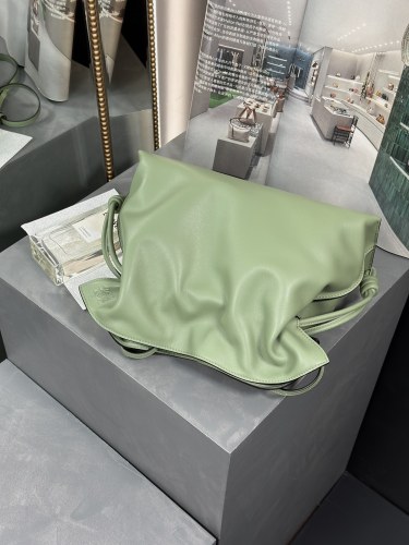  Handbags LOEWE flamenco clutch size:30-24.5-10.5 cm