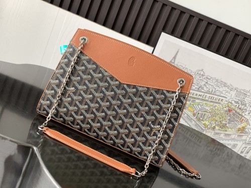  Handbags Goyard Rouette 020805 size:18*9*25 cm