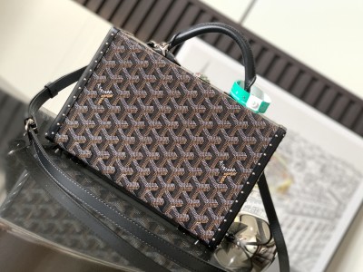  Handbags Goyard Grand Hôtel 8018  size:17*7.7*24.5 cm