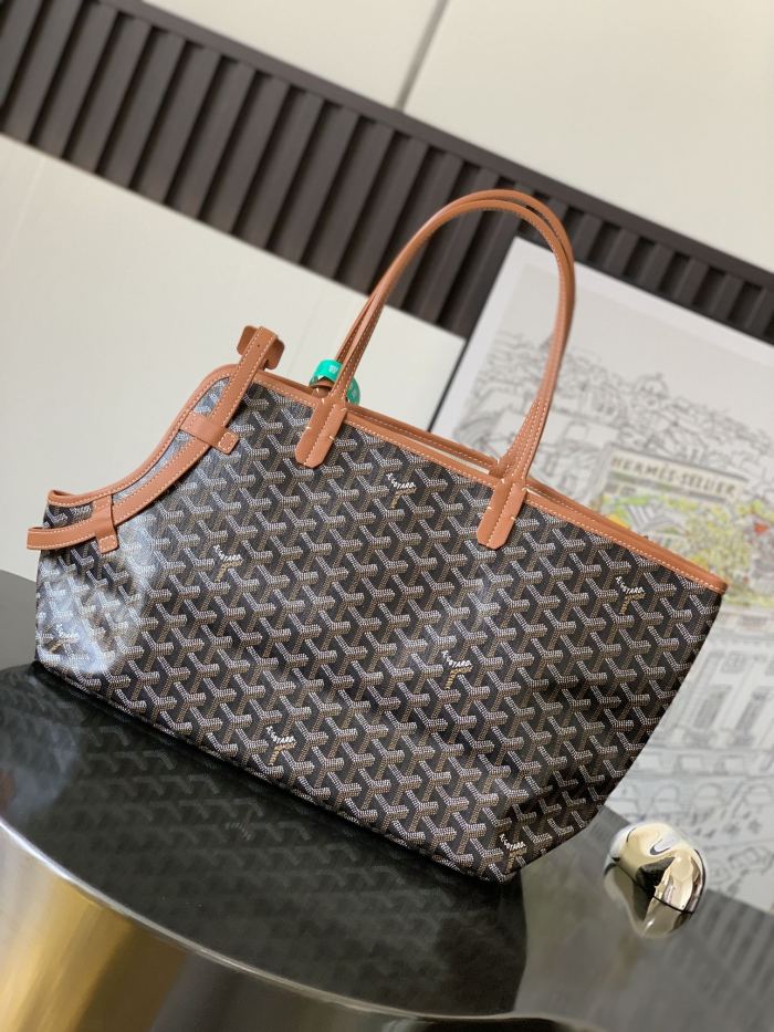  Handbags Goyard Chien Gris 020148 size:27*15*33.5 cm