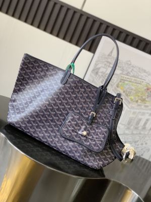  Handbags Goyard Chien Gris 020148 size:27*15*33.5 cm