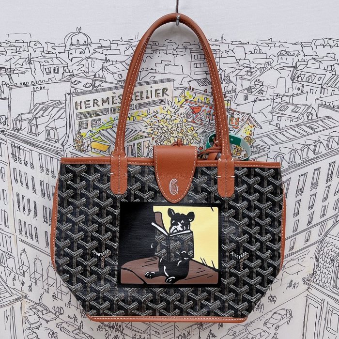  Handbags Goyard Goyard mini tote  size:20x20x10 cm