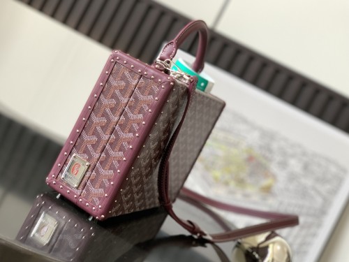  Handbags Goyard Grand Hôtel 8018  size:17*7.7*24.5 cm