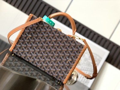  Handbags Goyard Grand Hôtel 8018  size:17*7.7*24.5 cm