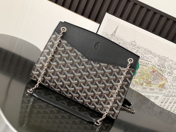  Handbags Goyard Rouette 020805 size:18*9*25 cm