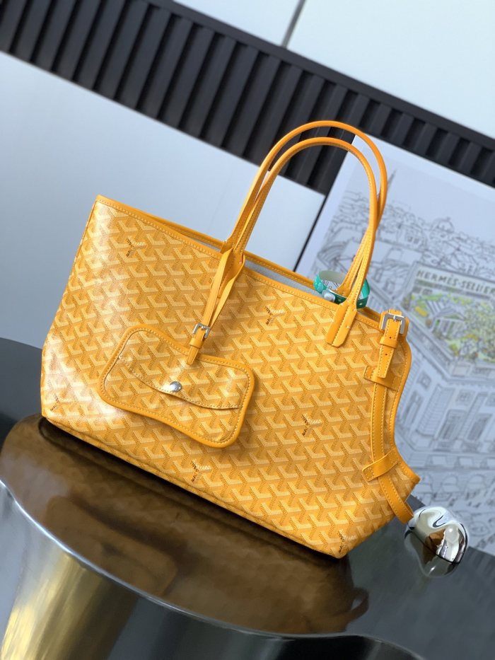  Handbags Goyard Chien Gris 020148 size:27*15*33.5 cm