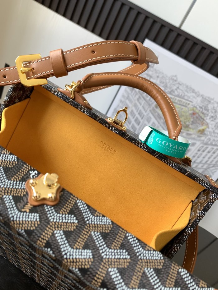  Handbags Goyard Grand Hôtel 8018  size:17*7.7*24.5 cm