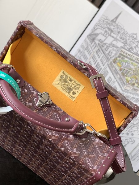  Handbags Goyard Grand Hôtel 8018  size:17*7.7*24.5 cm