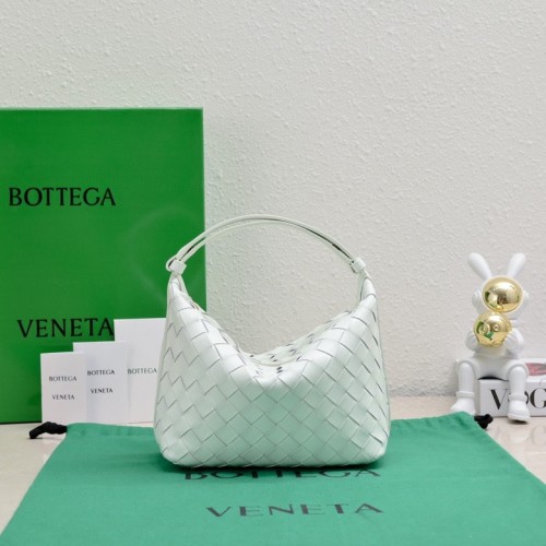  Handbags Bottega Veneta BvWallace 7748# size:22x13x9.5 cm