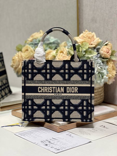  Handbags Dior mini book tote 1286 size:26.5*21*14 cm
