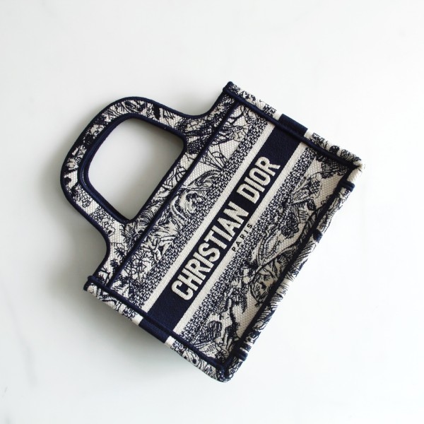  Handbags Dior Book mini Tote 8001 size:22.5*24*8 cm